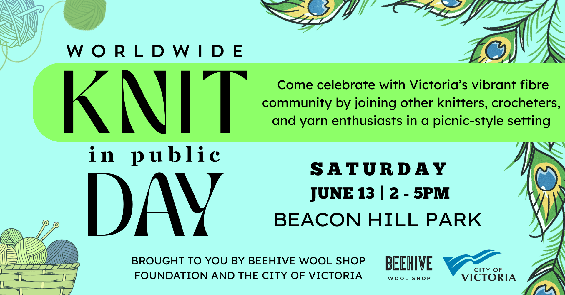 Worldwide Knit in Public Day at Beacon Hill Park — Arts & Creative in Victoria