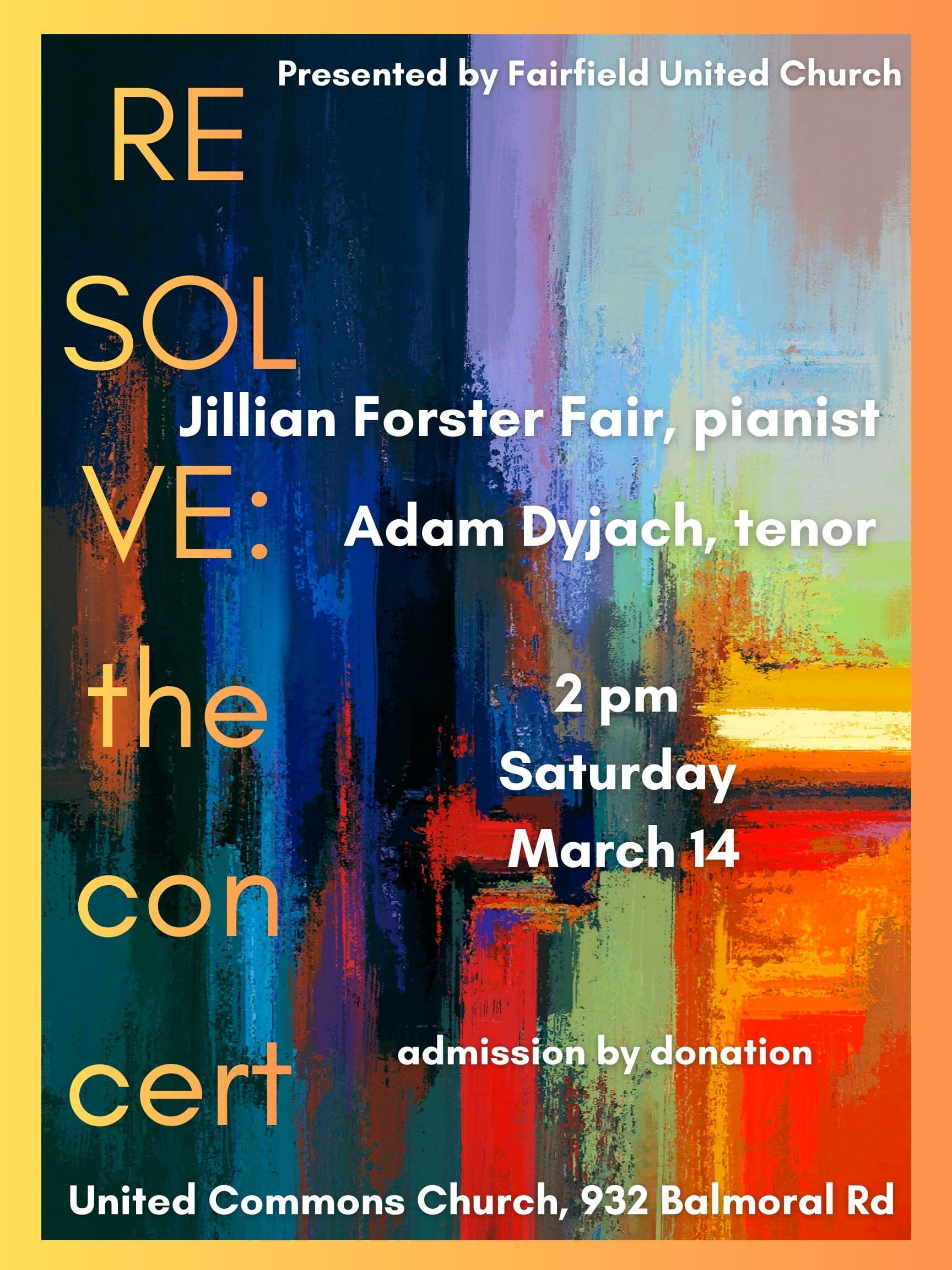 RESOLVE: The Concert — Performing Arts in Victoria