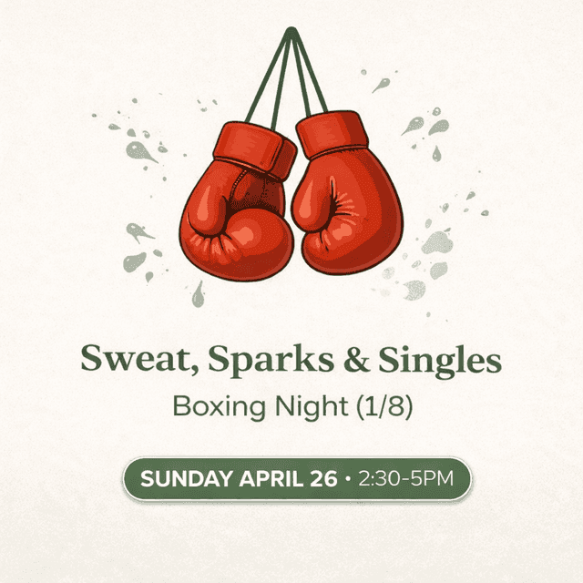 Sweat, Sparks, & Singles - Boxing Night at 105-5766 Gilbert Road