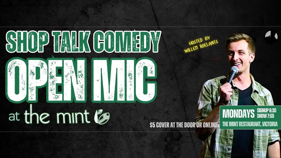 Monday Open Mic - ShopTalk Comedy at The Mint