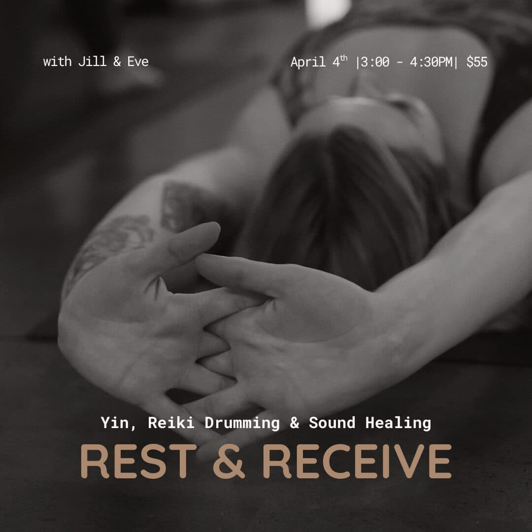 Rest & Receive - Yin, Reiki Drumming & Sound Healing — Spiritual Events in Victoria