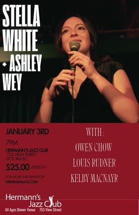 Stella White | A swinging night of vocal jazz! at Hermann's Jazz Club