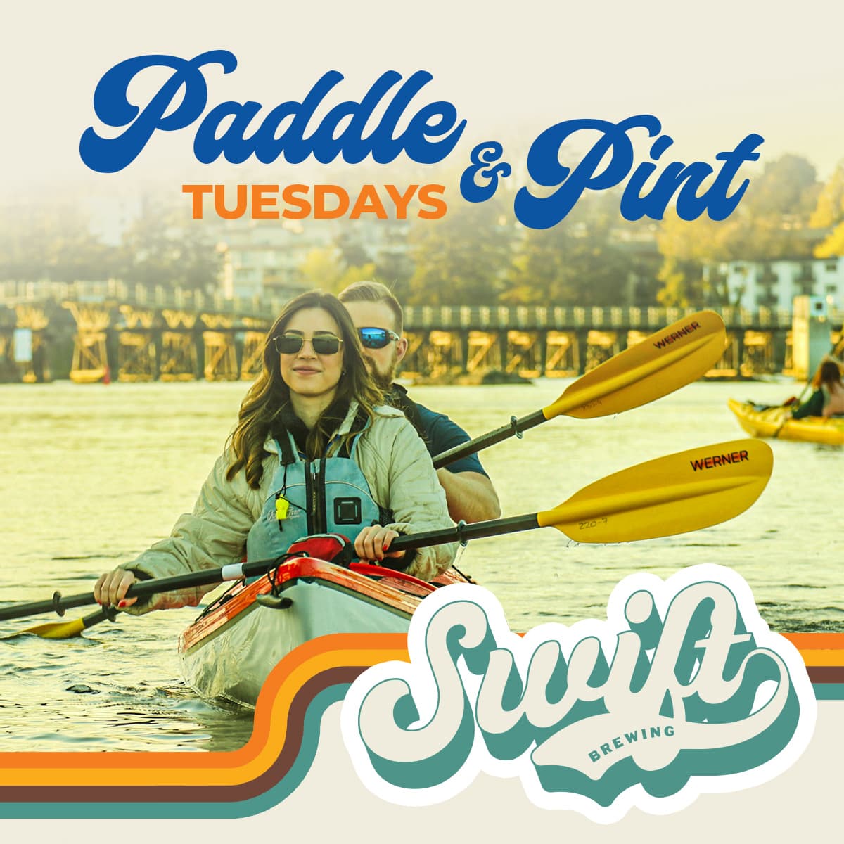 Paddle & Pint! at 450 Swift Street, Victoria BC