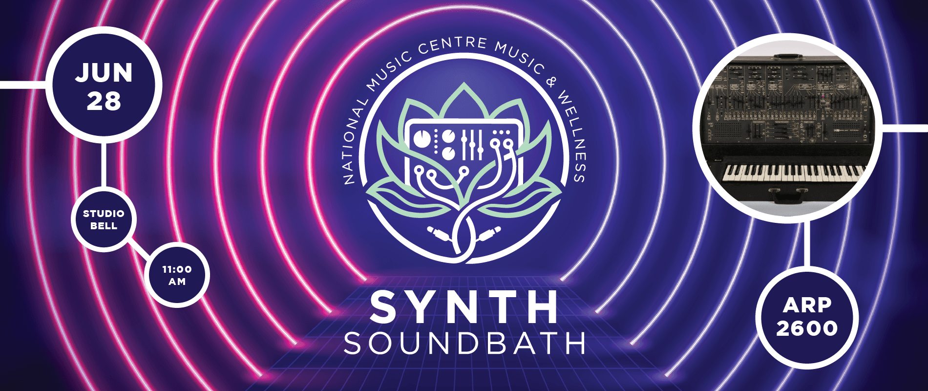 Synth Soundbath: Arp 2600 at Studio Bell