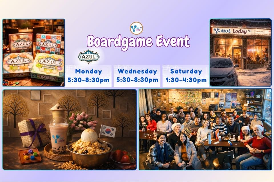 Calgary Board Game Event at Y Not Today