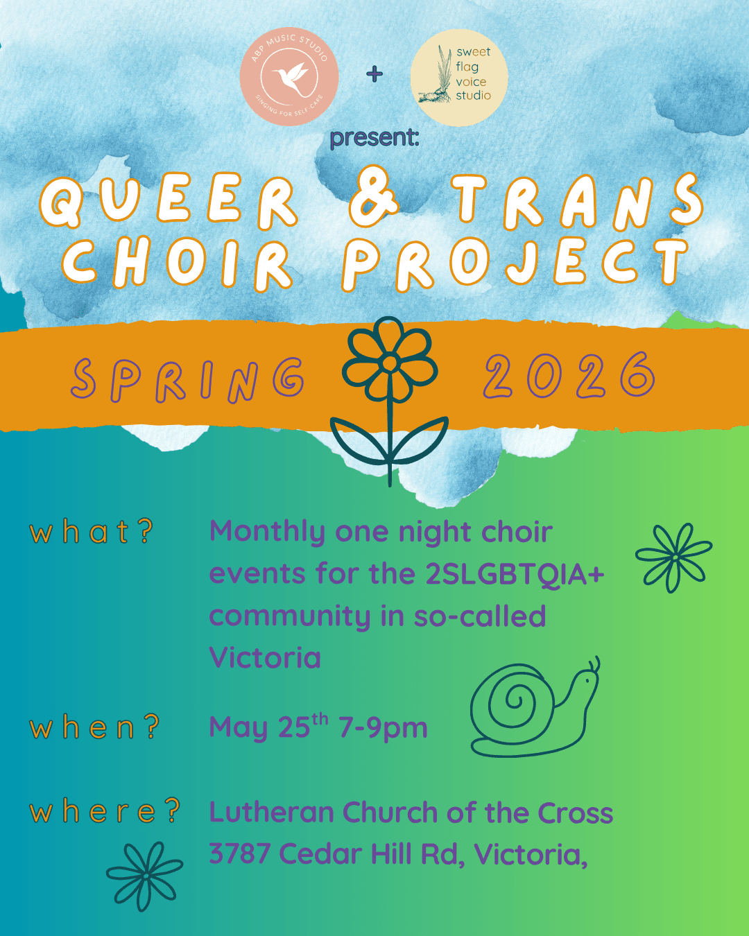 Queer & Trans Choir Vol. 7 at Lutheran Church of the Cross