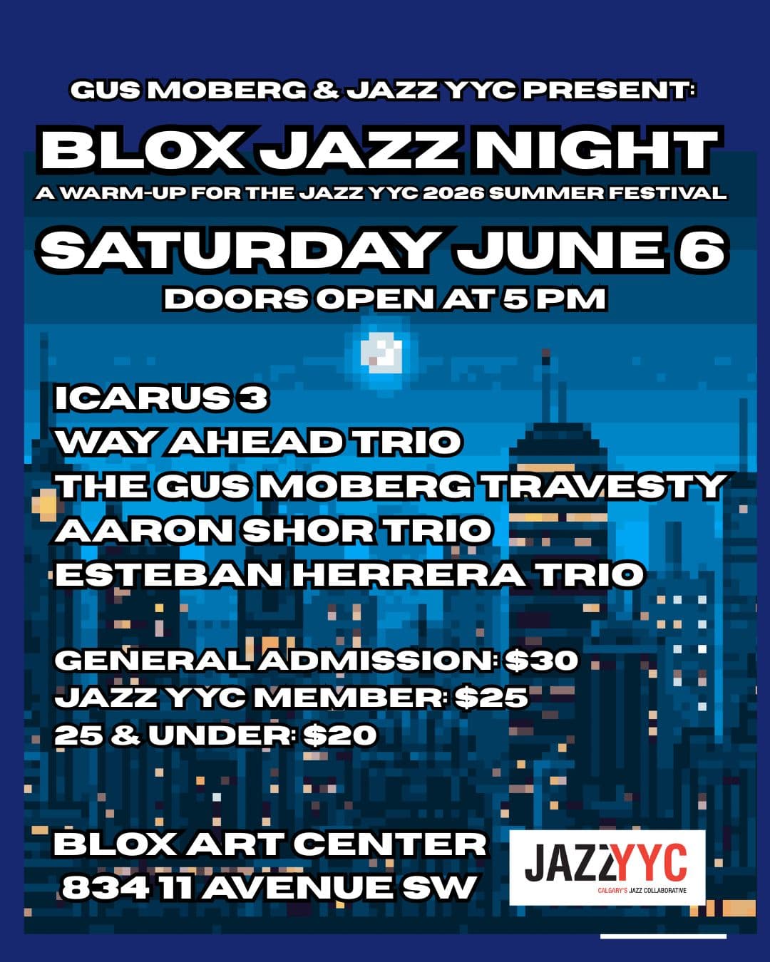 BLOX JAZZ NIGHT at Blox Art Center