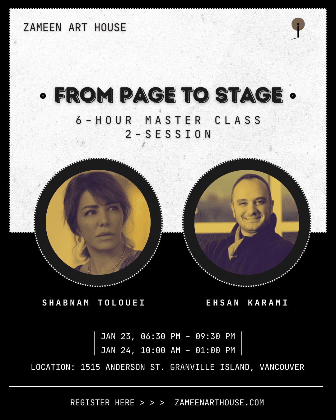 Shabnam Tolouei & Ehsan Karami at Zameen Art House