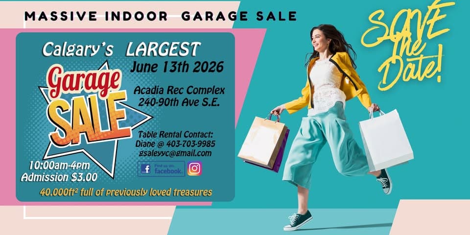 Calgary's LARGEST Garage Sale — Community Events in Calgary