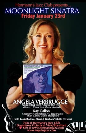 Moonlight Sinatra | Angela Verbrugge at Hermann's Jazz Club