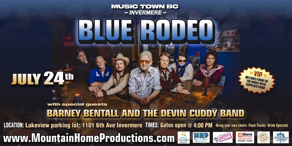 Blue Rodeo With Special Guests Barney Bentall & Devin Cuddy at 1101 6th Ave
