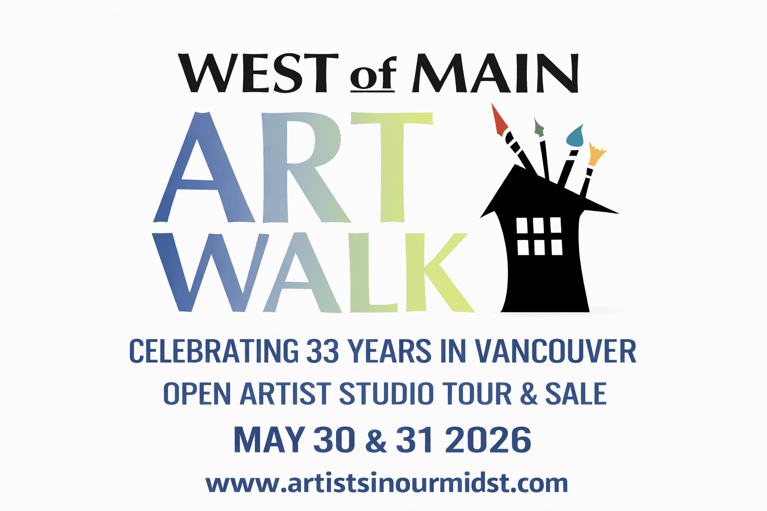 West of Main Art Walk at 2305 West 7th Ave Vancouver, BC V6K 1Y4
