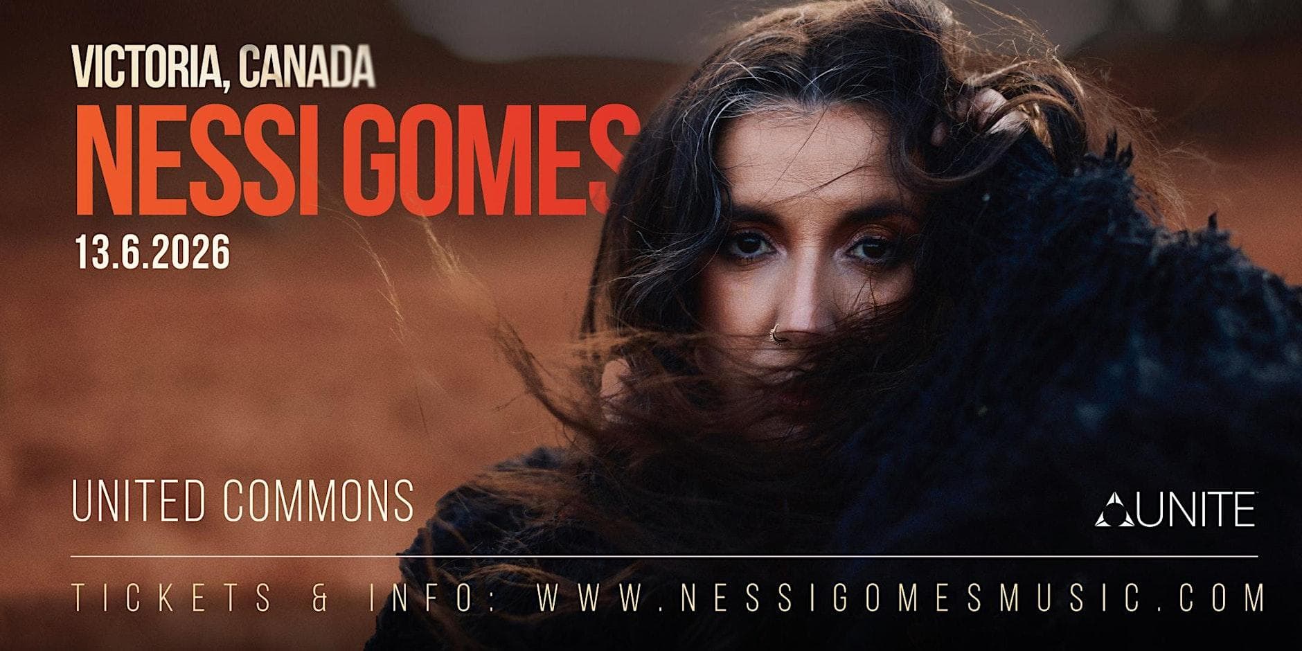 Nessi Gomes Live In Concert | Victoria | Bc Tour — Live Music in Victoria