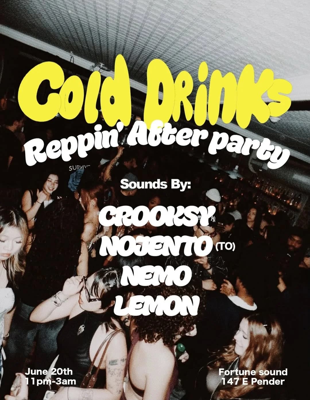 Cold Drinks At Wya? Saturdays — Live Music in vancouver