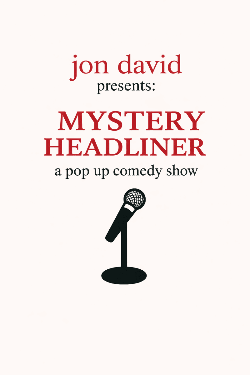 Jon David Presents: Mystery Headliner at OK Dope HQ
