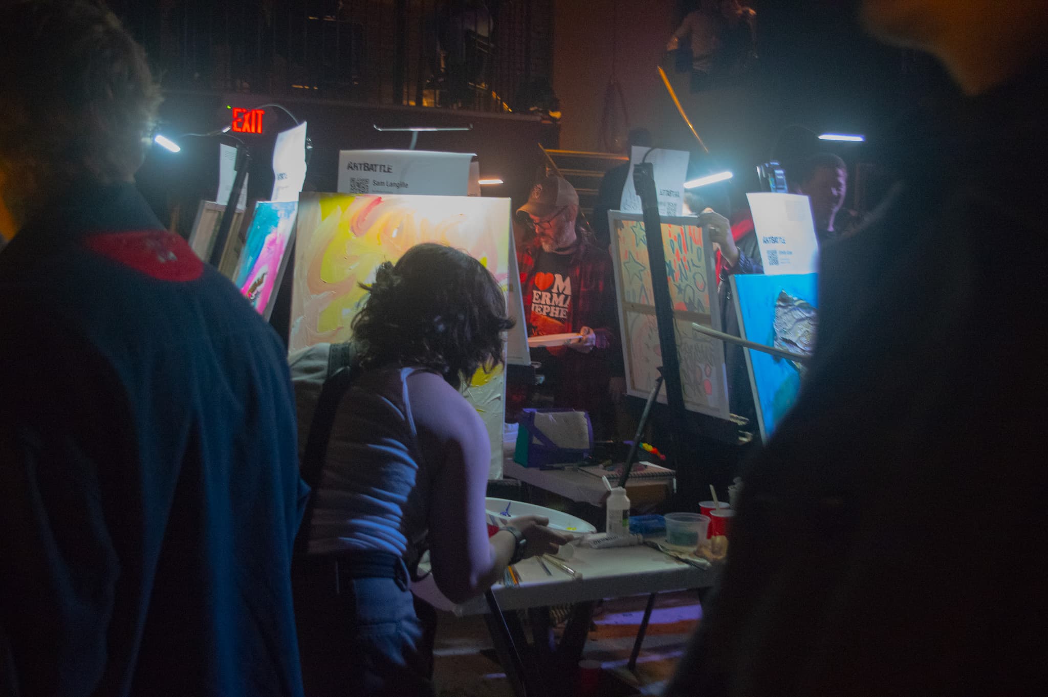 Art Battle February at Capital Ballroom