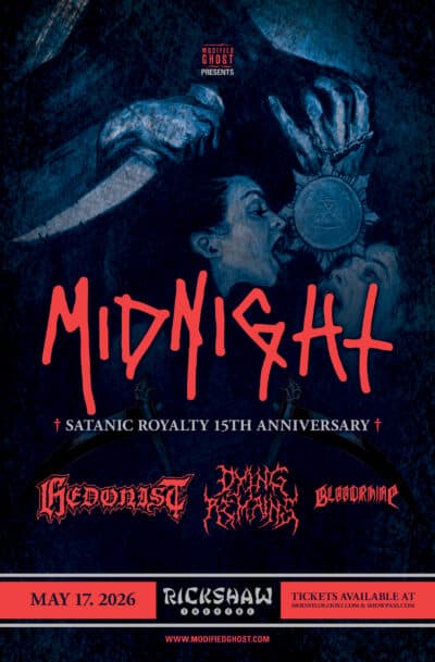MIDNIGHT - SATANIC ROYALTY 15TH ANNIVERSARY at The Rickshaw Theatre