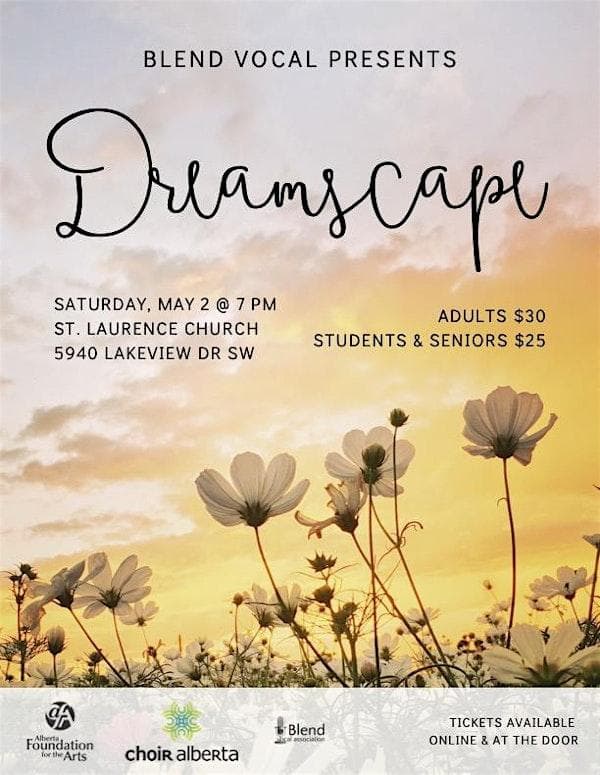 Blend Vocal Presents: Dreamscape at St. Laurence Anglican Church