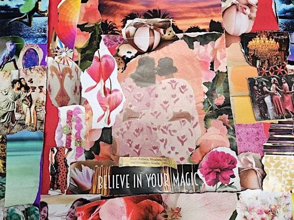 Art for Wellness: SPRING VISION BOARDS — Learning & Workshops in Victoria