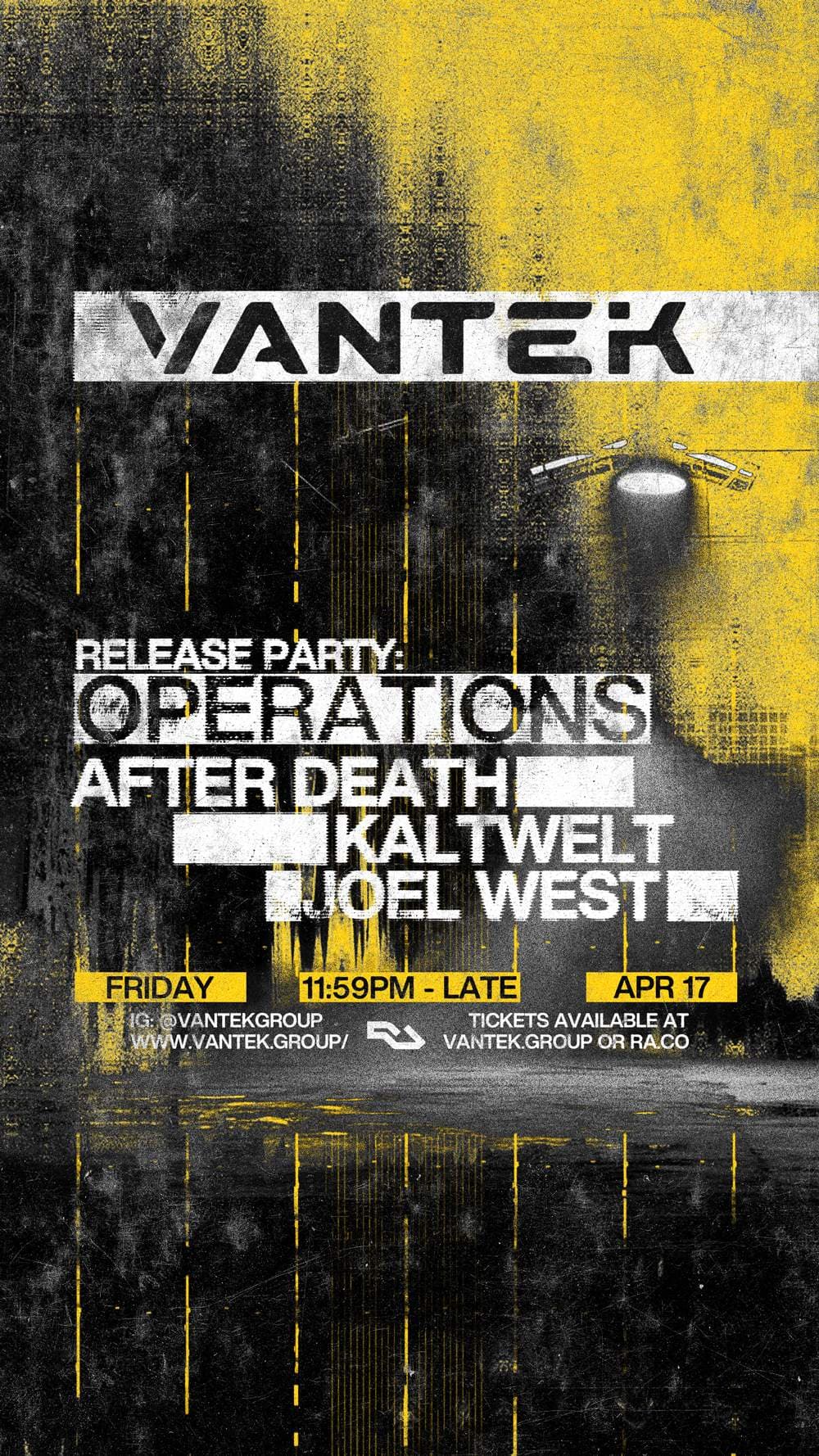 Release Party: Operations at TBA