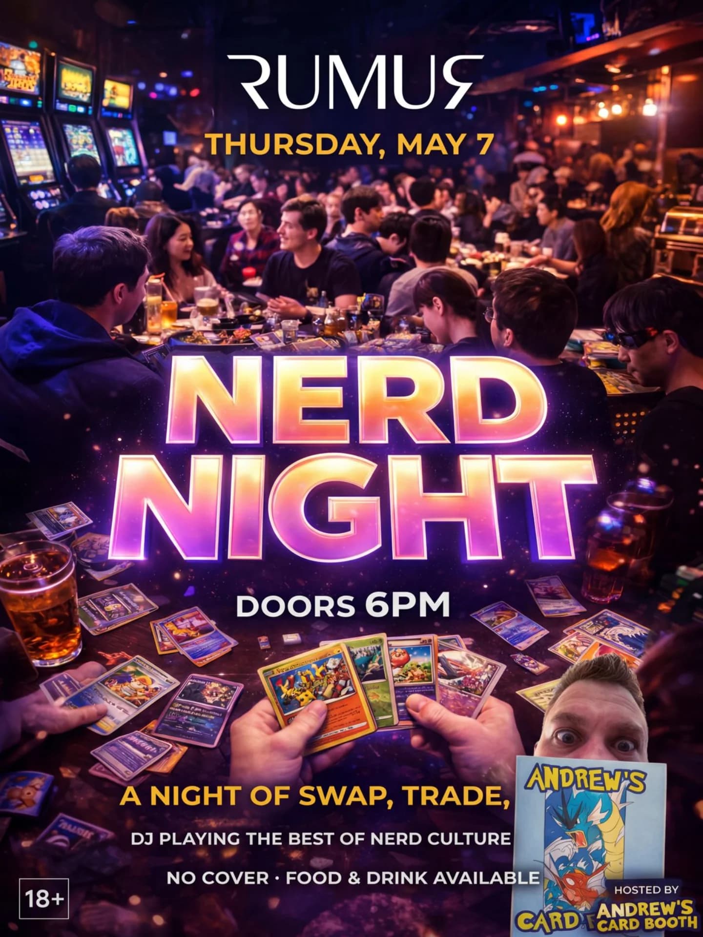 Rumur — Nerd Night at RUMUR