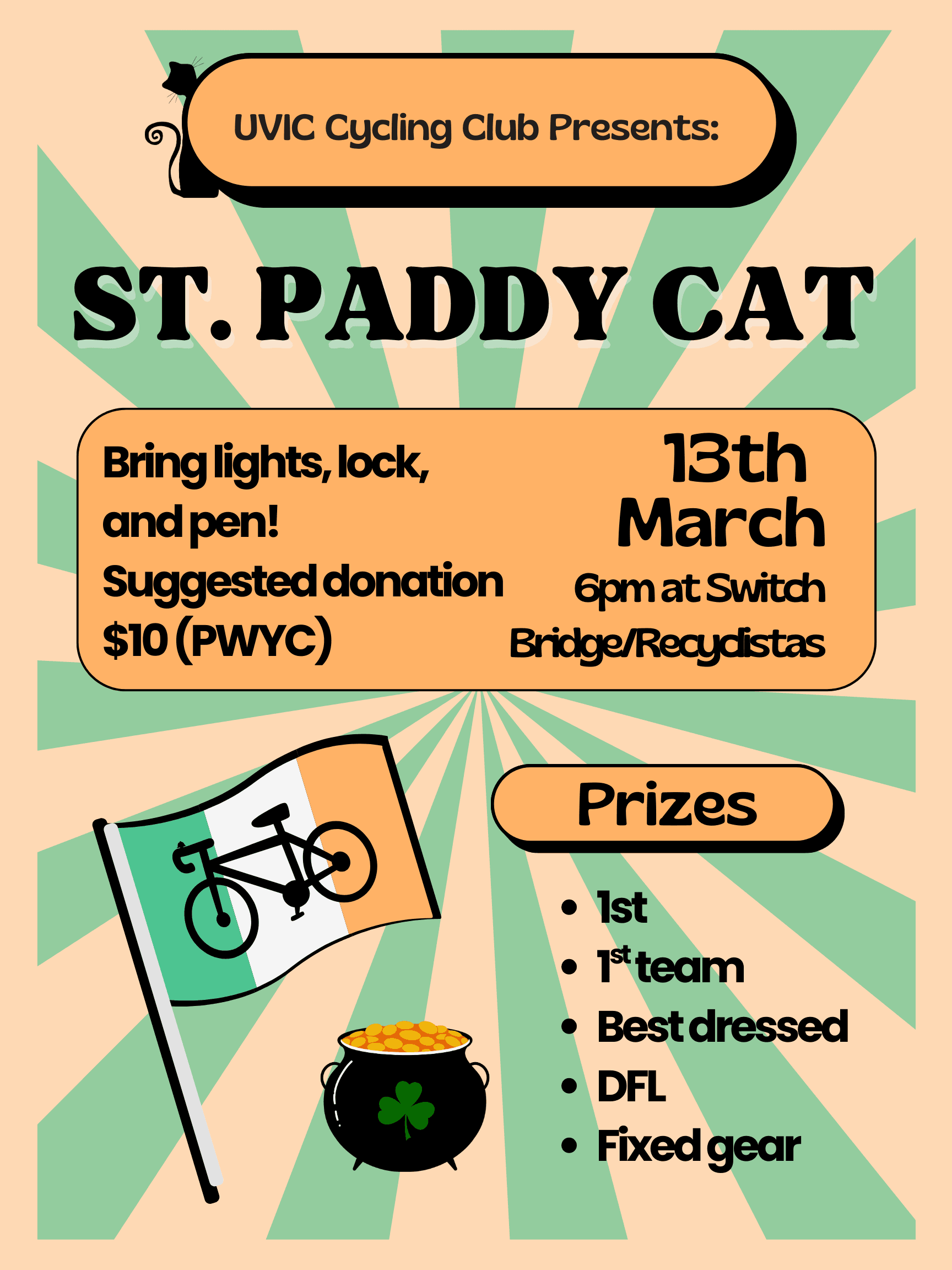 St. Paddy Cat — Sports & Athletics in Victoria