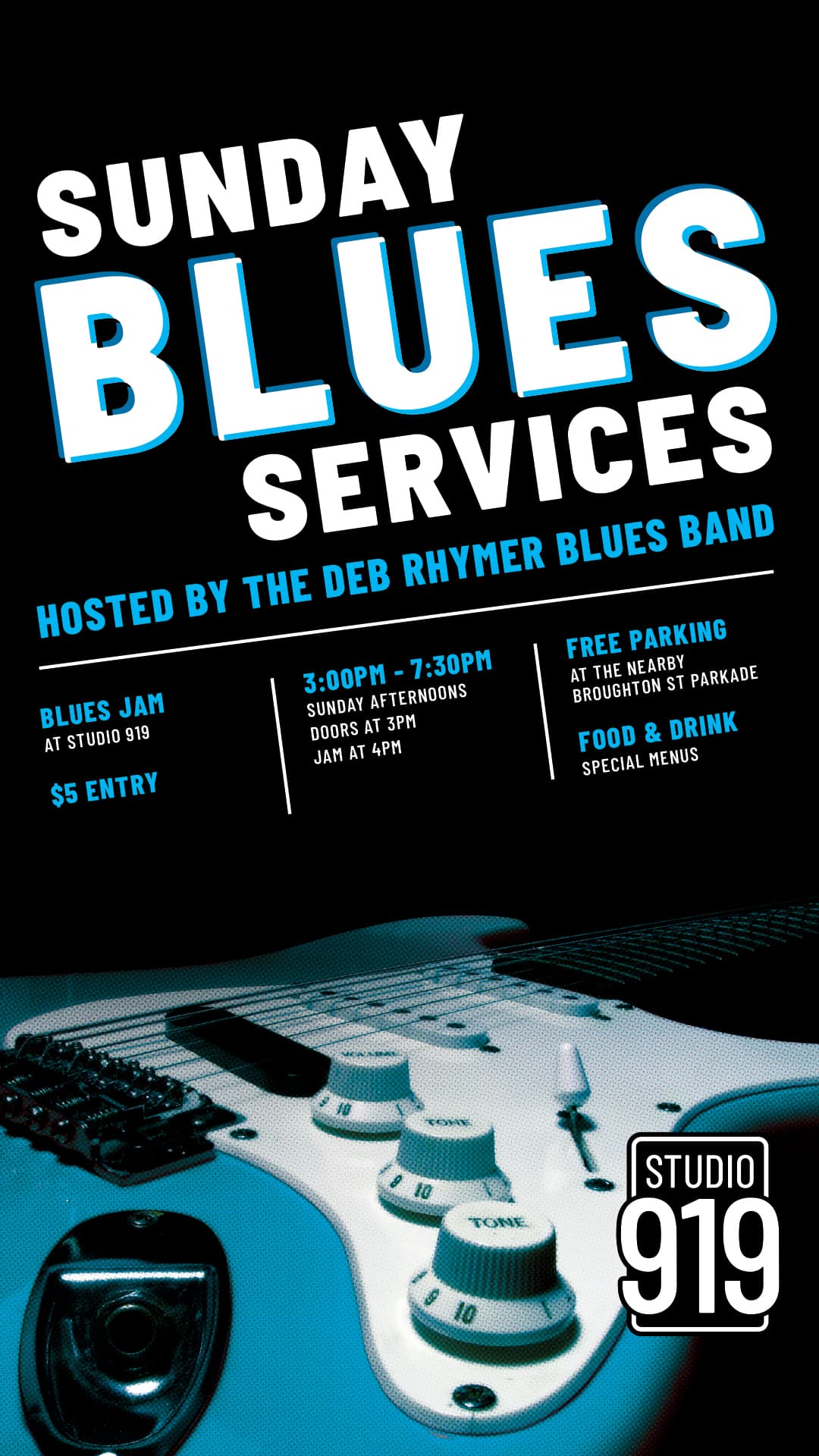 Sunday Blues Services — Live Music in victoria