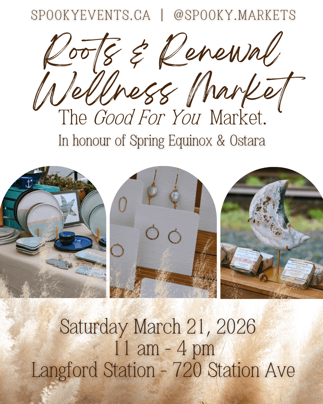 Roots + Renewal Wellness Market — Community Events in Victoria