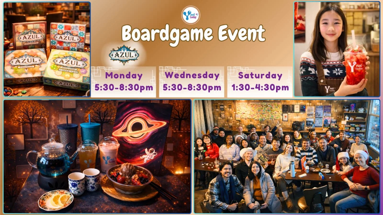 Calgary Board Game Event. Y Not Today at Y NOT TODAY