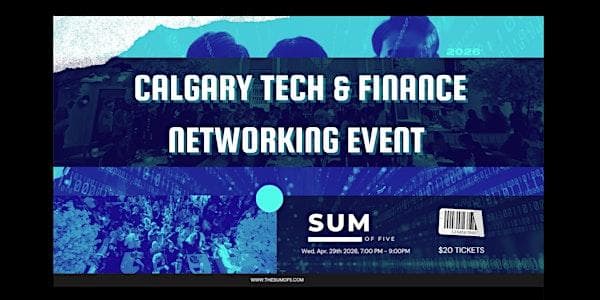 Calgary Tech & Finance Networking Event at Greta Bar