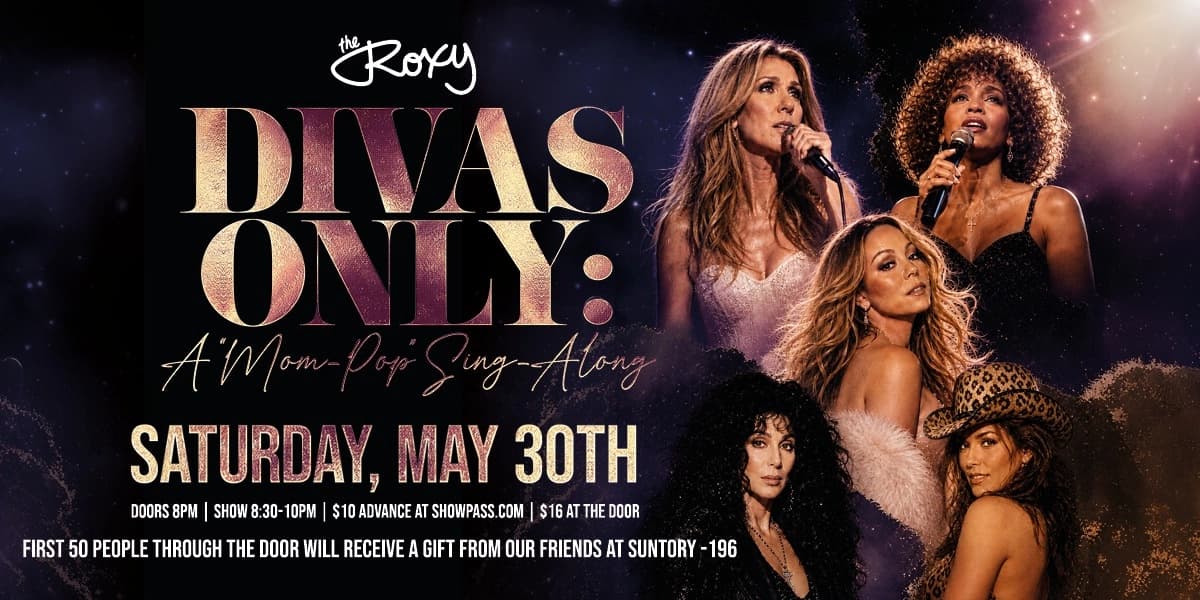 Divas Only- A "Mom-Pop" Sing Along at The Roxy Cabaret