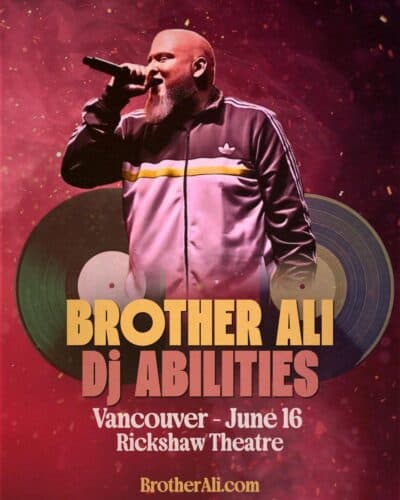 Brother Ali at The Rickshaw Theatre