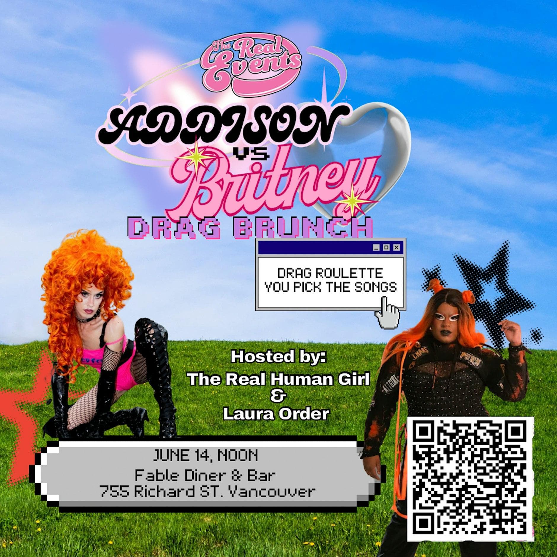 *ROOFTOP* The Real ADDISON v. BRITNEY Drag Brunch — LGBTQ2+ in Vancouver