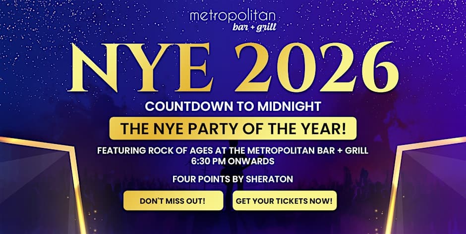 Midnight Magic • New Year’s Eve with Rock of Ages at Four Point by Sheraton