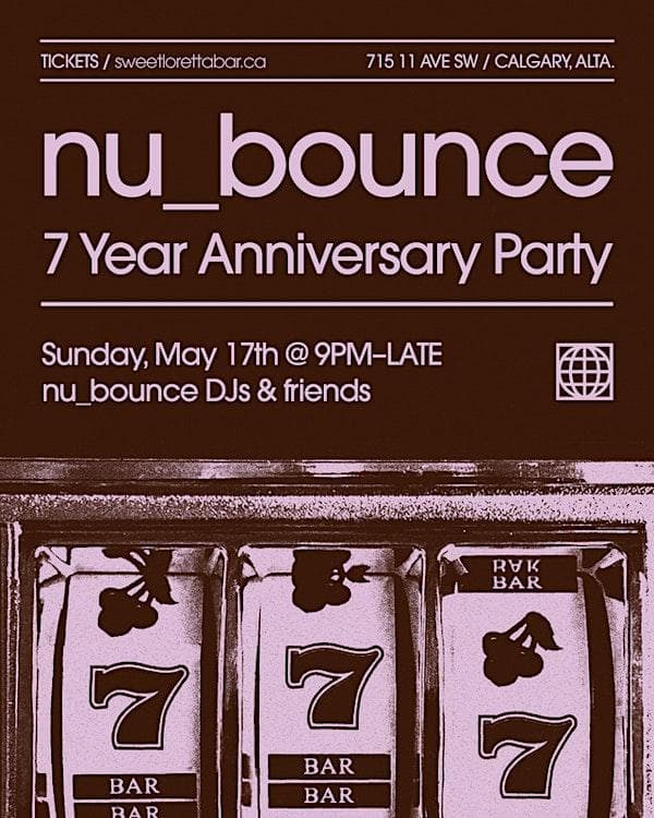 Nu_Bounce 7th Year Anniversary! at Sweet Loretta Bar