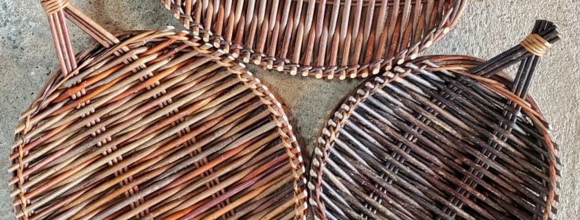 Basketry: Willow Tension Tray at The Classroom at HCP